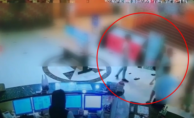 嘉义角头KTV滋事持空气枪伤人，刑事局提报治平逮13人。（翻摄自影片）