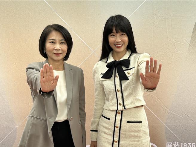 屏东县政府7日在屏菸修理工厂举办「非礼勿性－性平三法宣导特展」，县长周春米邀请在MeToo运动被讚为正义女神的艺人小娴代言，盼让屏东成为女性安心依靠的希望城市。（谢佳潾摄）