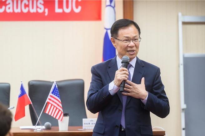 炸弹恐吓事件频传，民眾党立委张启楷批警政署束手无策。（民眾党嘉义党部提供／廖素慧嘉义传真）