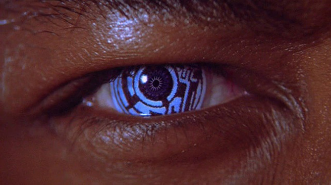 在科幻電影中的生化電子眼，可能在不久後實現。(圖/memory-alpha.fandom)