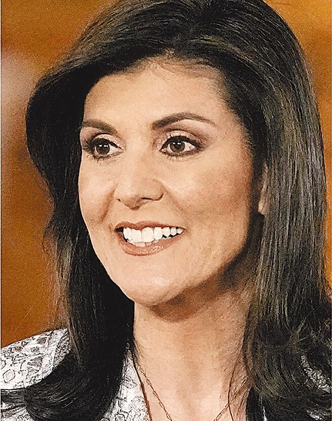 海莉（Nikki Haley，图／美联社）