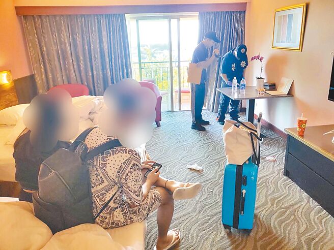 休學女警專生周員疑似在飯店開毒趴，遭警專開除學籍。（葉庭欣翻攝）