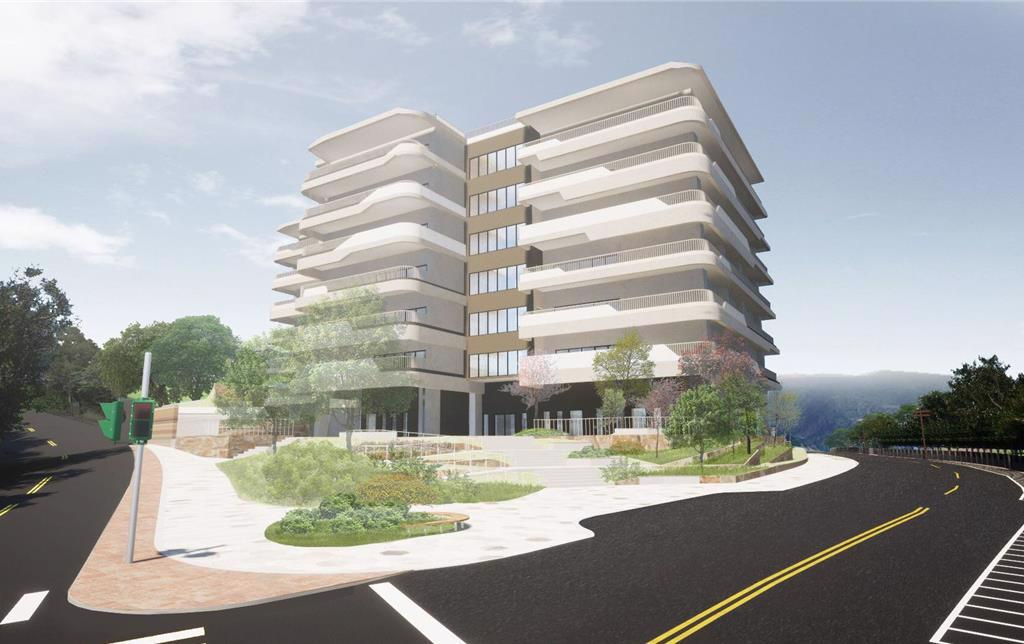 台北市士林區市立陽明教養院永福之家自1982年啟用至今，但由於不僅為海砂屋，抗震能力也不足，修繕已無法改善安全性，因此北市府規畫在原址辦理重建工程。圖為完工模擬圖。(黃敬文翻攝)