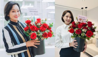 韓國瑜又創紀錄！婦女節開院會  霸氣送每位女立委「一盆玫瑰花」