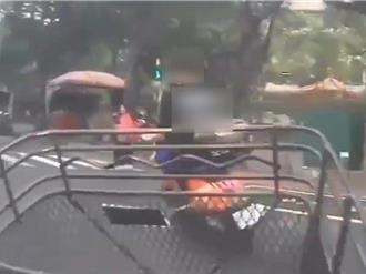 少年騎共享電動車校園前未停讓 過馬路10歲童嚇到自摔