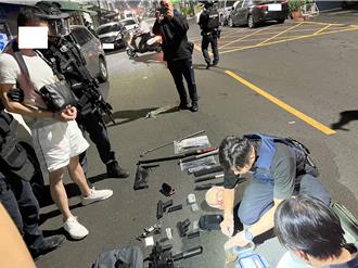 維安特勤隊投2發震撼彈抓拒捕男 驚見車上手槍已上膛