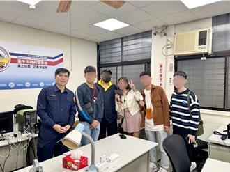 大馬甜姐兒遊台中遺落「最重要」物 失而復得重展笑顏