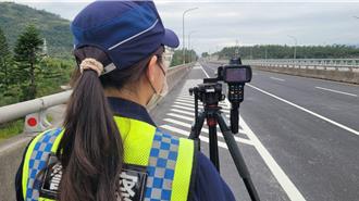 台東本月起廣用機動手持測速照相 不定時、不定點加強取締