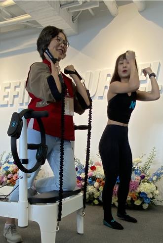 蔡壁如爱上爬山！ 继火炎山、鳌峰山后要挑战「谷关七雄」