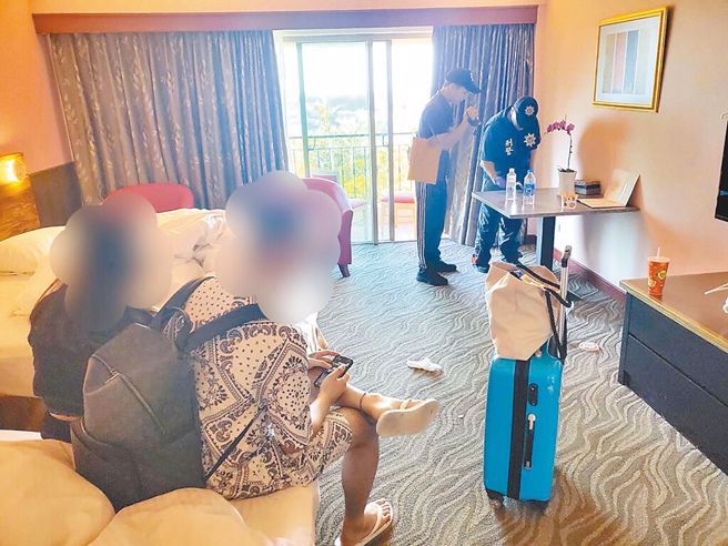 休学女警专生周员疑似在饭店开毒趴，遭警专开除学籍。（叶庭欣翻摄）