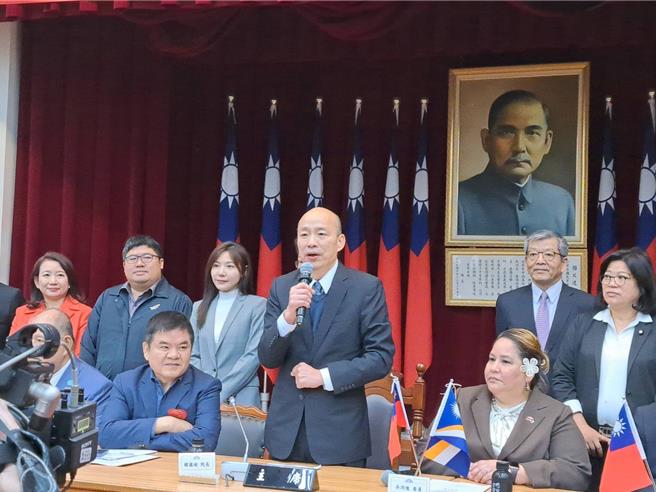 民进党立委庄瑞雄、蔡易余、王美惠、吴沛忆、陈冠廷、王世坚共同发起多国国会联谊会，今（8）日正式成立，立法院长韩国瑜也受邀出席并致词。