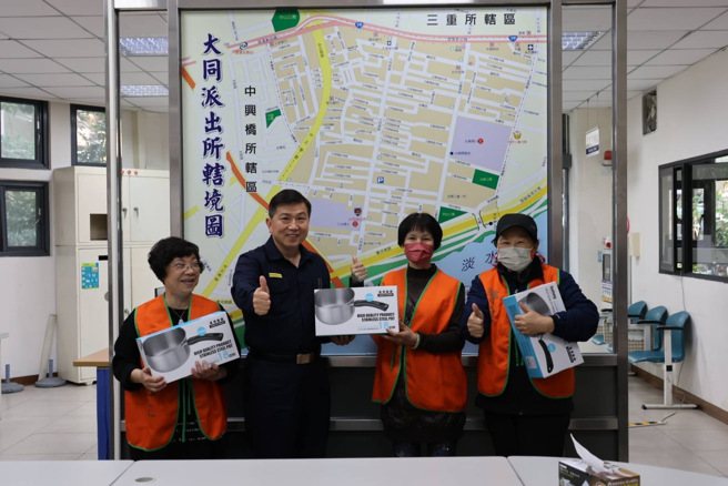 （圖 / 三重警分局提供）