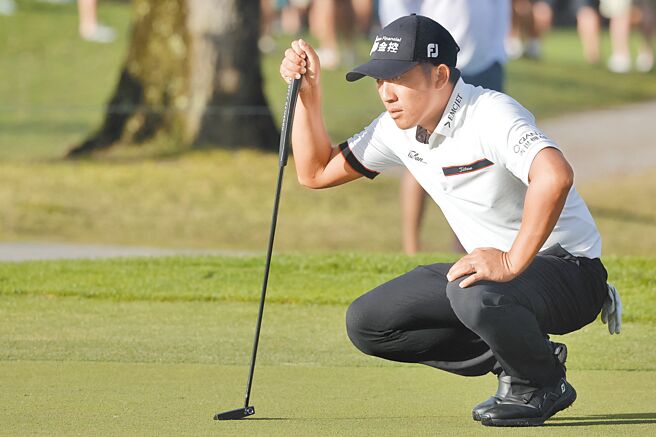 潘政琮獲邀參加眾星雲集的阿諾帕瑪邀請賽。（路透）