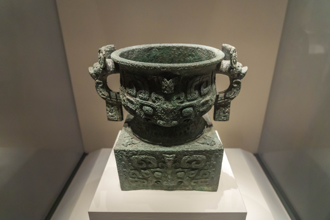 青铜器不是绿的 西周古壶出土 揭密原始顏色