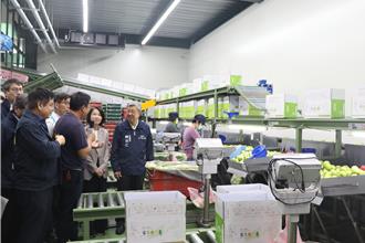 陳建仁參訪全台唯一蜜棗冷鏈包裝場！提出賴清德上任的農業3期許