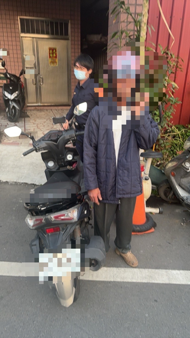 芦洲贼清晨闯仓库露馅 关键曝光！「八宝粥」也不放过被活逮。(警方提供)