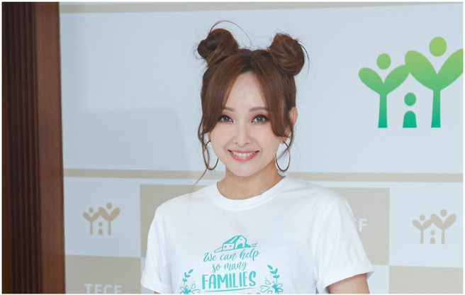 爱纱多年前以女团Sunday Girls在台出道。（图／中时资料照）