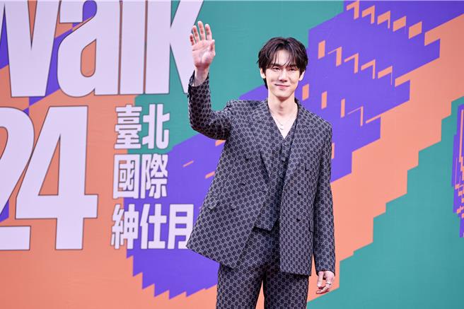 柳演锡出道21年首度来台出席公开活动。（罗永铭摄）