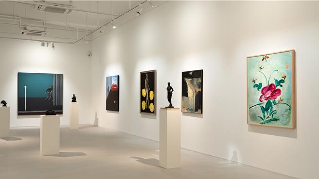 「诚品画廊北京」开幕，展出画廊35年来的收藏品。（诚品画廊提供／李怡芸台北传真）