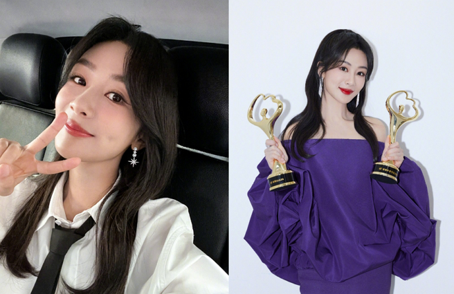 大陸女星楊紫。（圖／摘自楊紫微博）