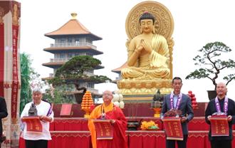 星云大师圆寂周年  佛陀纪念举办「地宫珍宝入宫暨百万心经入法身法会」