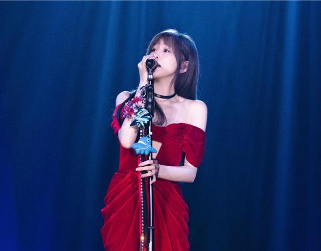 王心凌9日举办「SUGAR HIGH世界巡迴演唱会」泉州站。（天晴娱乐提供）