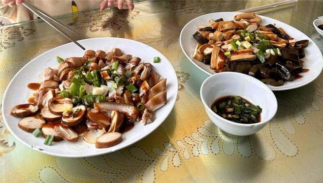 該名女網友點的滷味。（民眾提供／李京昇苗栗傳真）