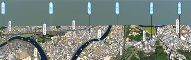 捷运汐东线先期工程2023年底开工，主体工程已上网公告招标，8日开标，却因未达法定开标家数而流标。（捷运局提供）