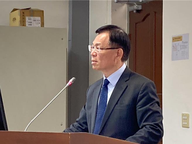 一个月内解决苏丹红问题？民眾党立委张启楷：王必胜你最好不是在哈啰！（民眾党嘉义党部提供∕吕妍庭嘉义传真）