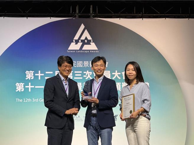 三重「与风同行。沁凉绿洲」获景观大奖优质奖。（新北市城乡局提供／吕健豪新北传真）