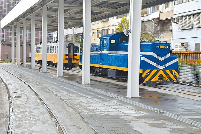 苗栗市「火车头园区建置计画」工程进度进入最终阶段，预计今年4月办理点交，后续将交付台铁公司规画营运。（谢明俊摄）