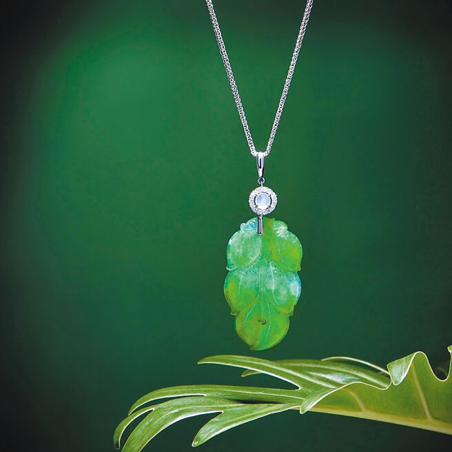 玉世家春季翡翠珠寶美麗迷人。（玉世家提供）