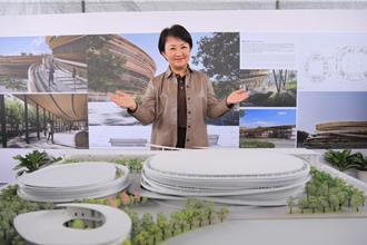 風雨中開工 玖壹壹、五堅情讚爆「台中終於有巨蛋了！」