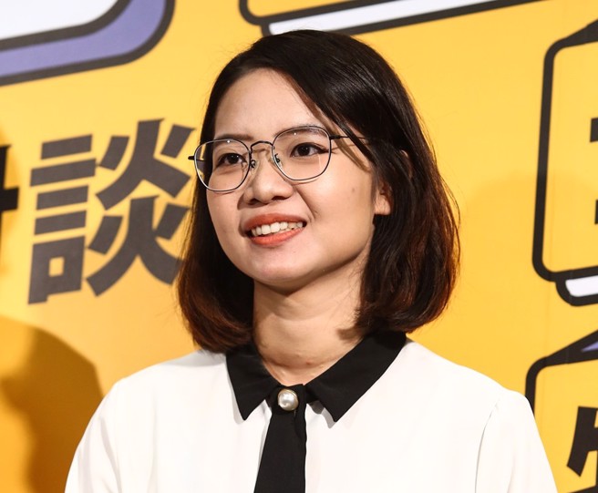 台北市前议员黄郁芬（图）近日因昔日婚外情风波，成为各界关注焦点。（中时资料照／邓博仁摄）