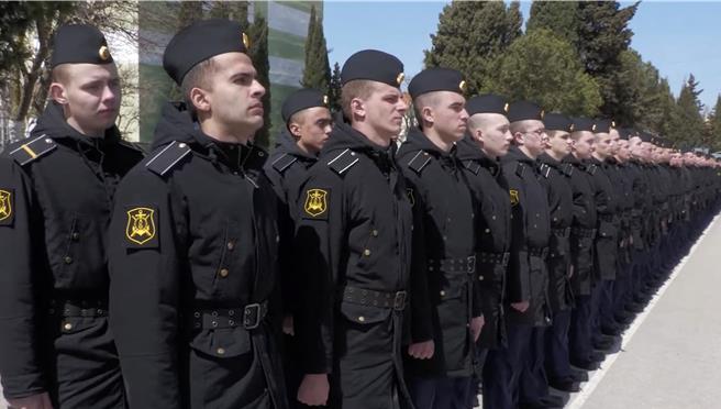 图为俄罗斯海军示意图。（路透社）