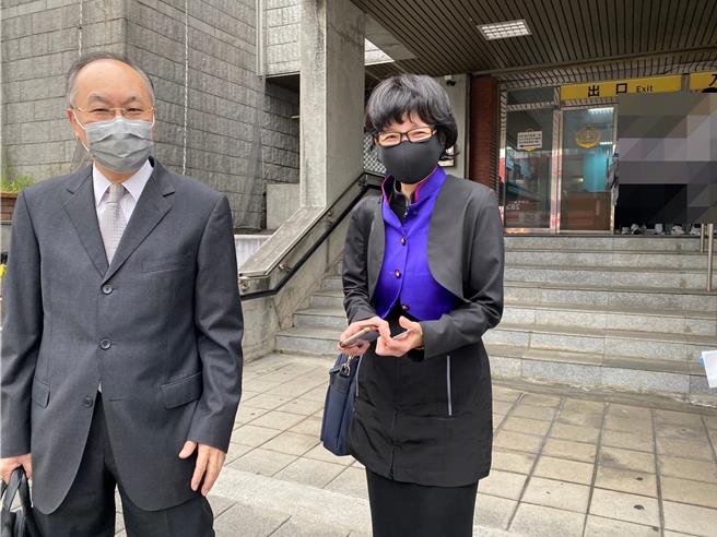 士林地院11日開庭審理璩美鳳被控妨害名譽案。（李文正攝）