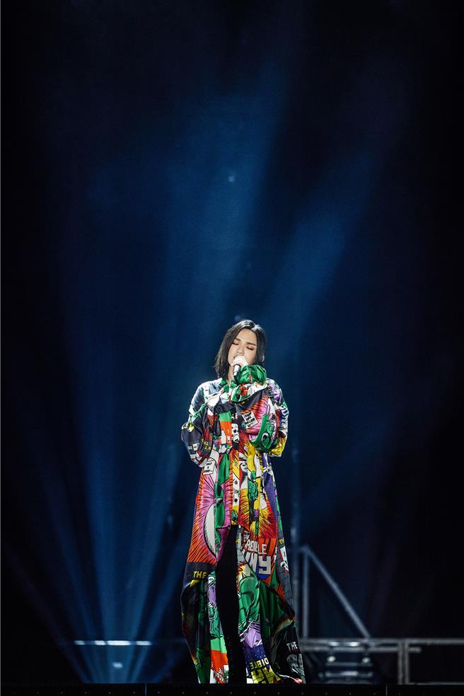 徐佳瑩相隔6年在廣州舉辦演唱會。（亞神音樂提供）