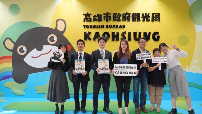熊本县拜会高市观光局共同推动直航。（图/高雄市观光局提供）
