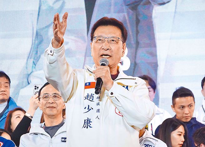 资深媒体人赵少康。（本报资料照片）