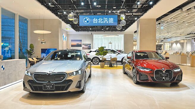 BMW i純電生活概念店。（汎德提供）