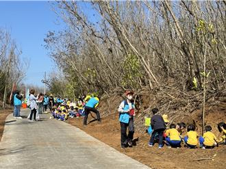 共創植感海島 澎湖營造綠點植栽響應植樹活動
