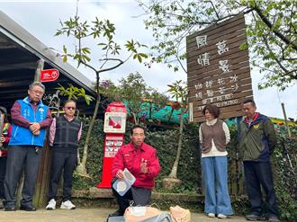 飛鳳山屢傳猝死 新竹義消捐AED助山友