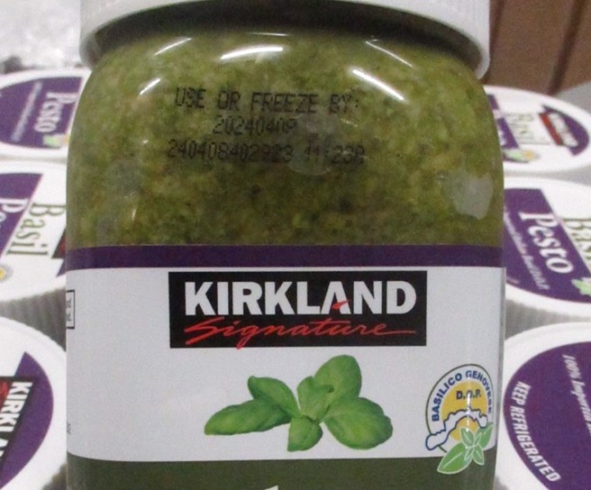 好市多公司自美国进口科克兰罗勒调味酱共673公斤，遭检出被检出一级致癌物「环氧乙烷」。（图／食药署提供）