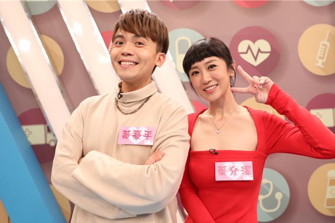 黄豪平（左）、蔡允洁分享的重要。（民视提供）