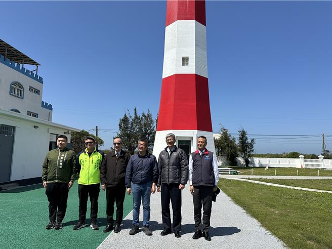 全台首座燈塔民宿預計4月對外營運。（陳淑娥攝）