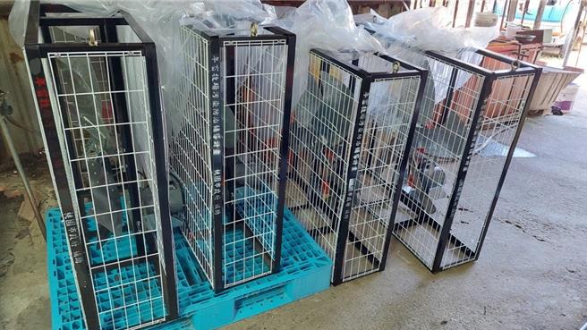 畜牧场变频风扇示意图。（农业局提供／蔡明亘桃园传真）