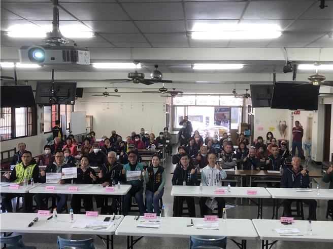 潭子區旱溪西路自行車道建置工程近啟動，今日舉行施工前說明會。（台中市觀旅局提供）