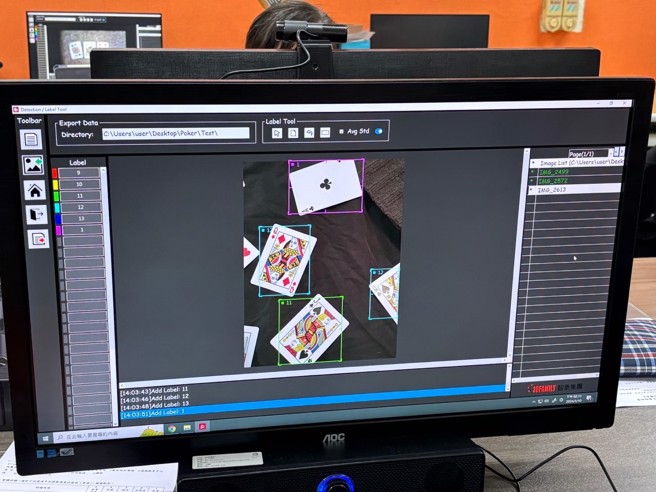 課程教授人工智慧圖像標記相關應用。(照片/玄奘大學提供)