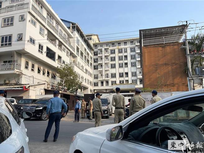 柬埔寨搗毀兩電詐園區抓獲台籍嫌犯將遣送大陸。圖為西港2電詐園區被端，近500人被抓 。（柬中時報）