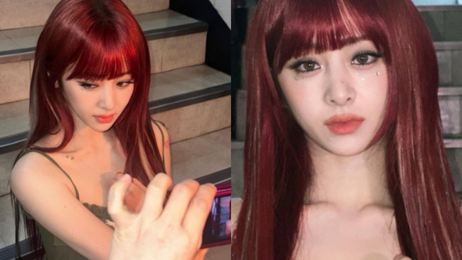 許允真被目擊私下喝星巴克，IG遭海外粉絲出征。（圖／翻攝IG @jenaissante）